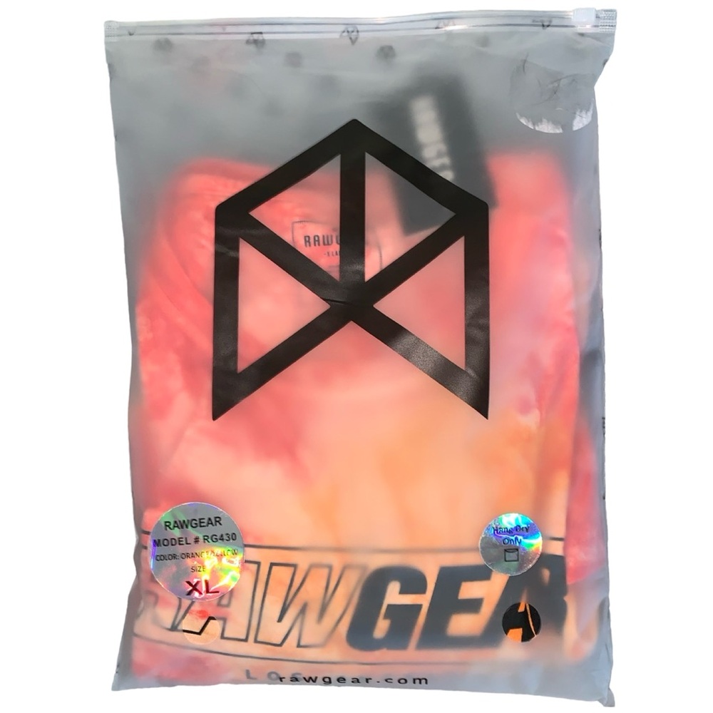 NWT RawGear Bradley Martyn Tie Dye Logo Heavyweight Tee - Picture 6 of 6